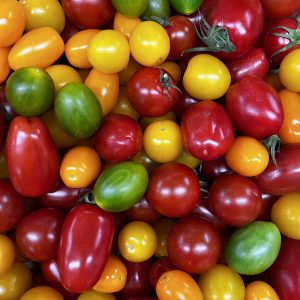 Tomate cerise couleur